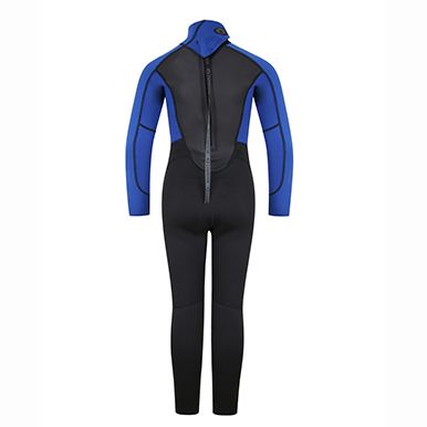 Typhoon Storm2.8 B/E Suit Yth - Black/Nite Blue-XXL