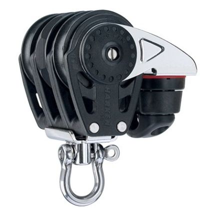 Harken 40mm Triple Ratchet Block Swivel Cam Cleat