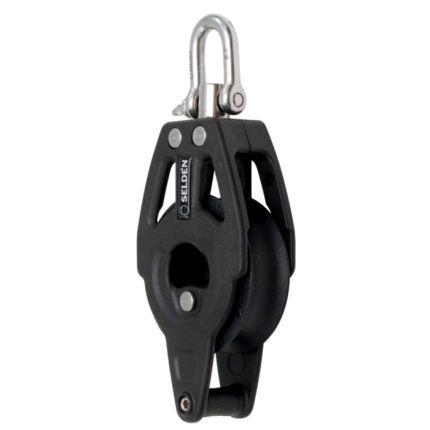 Selden 40mm Single Block with Becket