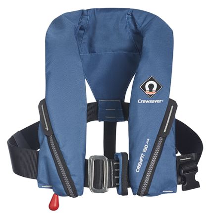 Crewsaver Crewfit 150N Automatic With Harness - Junior -Blue