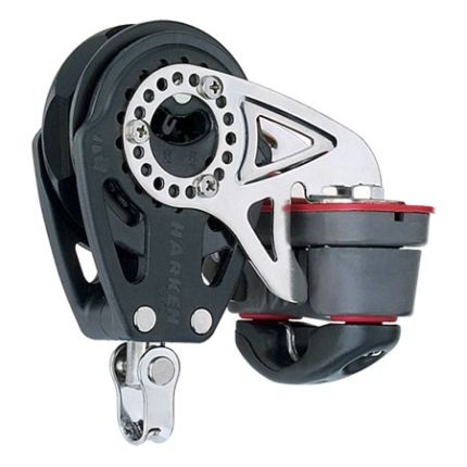 Harken 57mm Rachet Block - Swivel, Cam Cleat