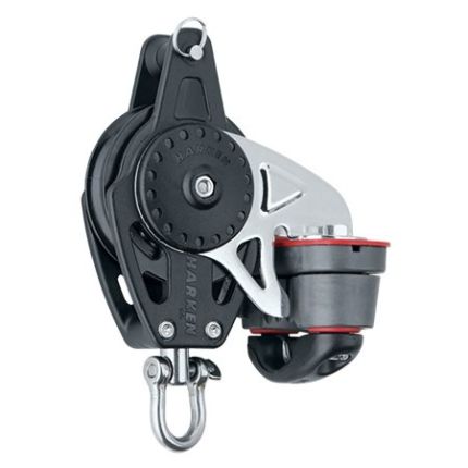 Harken 57mm Block - Swivel, Becket, Cam Cleat