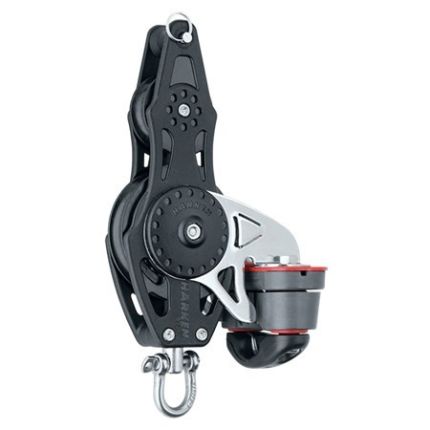Harken 57mm Fiddle Block - Swivel, Becket, Cam Cleat