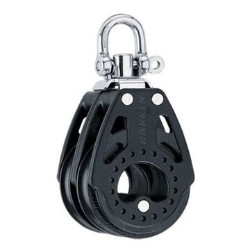 Harken 75 mm Double Block Swivel Becket