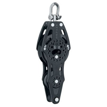 Harken 57mm Fiddle Ratchet Block - Swivel, Becket