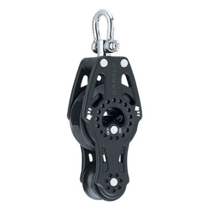 Harken 75mm Fiddle Ratchet Block Swivel