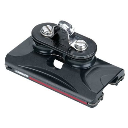 Harken 22 mm High-Load 1250 Car — Fixed Sheaves, Eyestrap