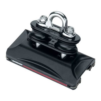 Harken 22 mm High-Load 1250 Car—Pivoting Sheaves, Eyestrap