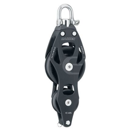 Harken 45 mm Aluminium Element Fiddle Block-Swivel Becket