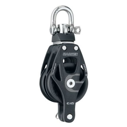 Harken 45 mm Aluminium Element Double Block-Swivel Becket