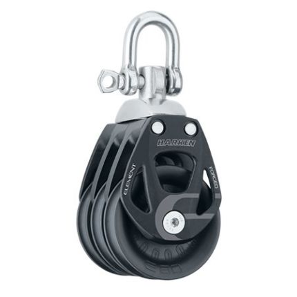 Harken 60 mm Aluminium Element Triple Block Swivel
