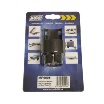 Maypole 7 Pin Vehicle To 13 Pin Trailer Adaptor