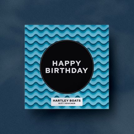 Hartley Boats Happy Birthday Gift Card