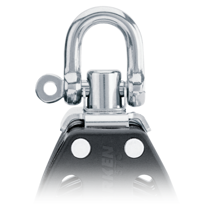 Harken 75 mm Quad Block Swivel