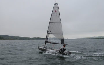 Eden Hyland sailing Supernova