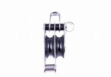 Seasure 25mm Double Plain Bearing Block with Becket