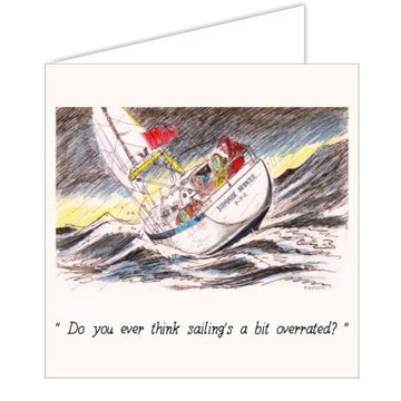 Peyton Overrated..? Greetings Card