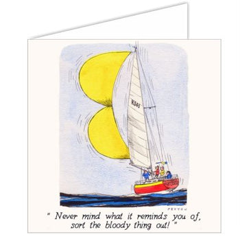 Peyton Never Mind..Greetings Card