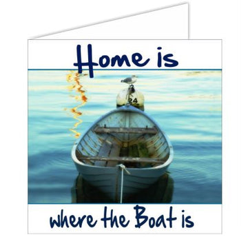 Nauticalia Home Is..Greeting Card