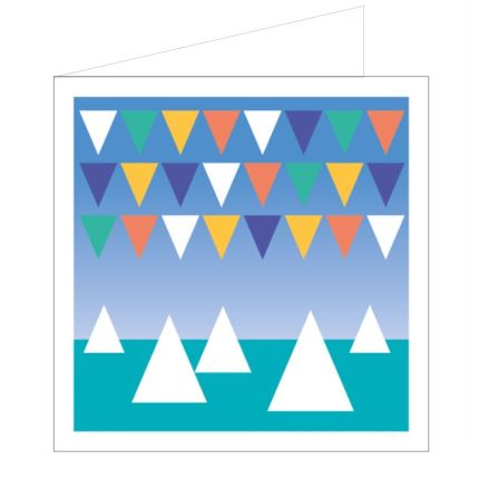 All at Sea Regatta Greetings Card