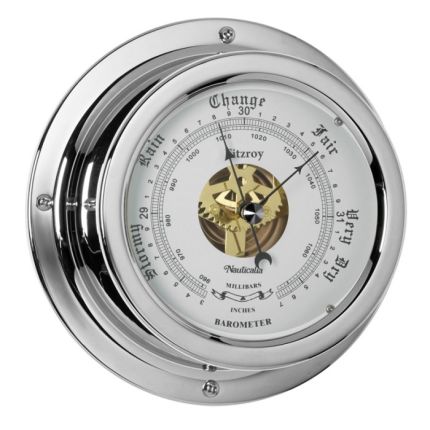 Nauticalia Fitzroy Barometer (QuickFix) Chrome