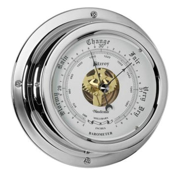 Nauticalia Fitzroy Barometer (QuickFix) Chrome