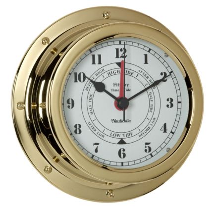 Nauticalia Fitzroy Tide Clock (QuickFix) Brass