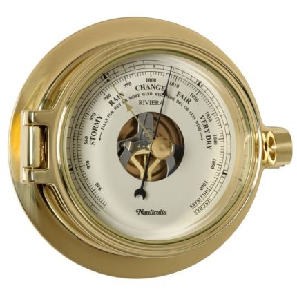 Nauticalia Riviera Barometer, 120mm Case