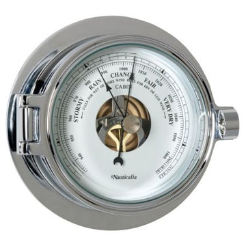 Nauticalia Riviera Chrome Barometer