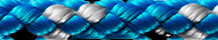 Robline 8 Plaited Dinghy - Blue And Silver