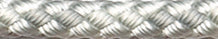 Robline 8 Plaited Dinghy - White And Silver