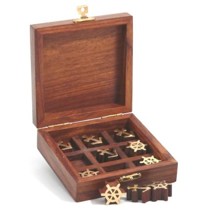 Nauticalia Tic Tac Toe Wooden Game