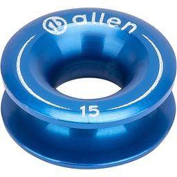 Allen Aluminium Thimble 15mm x 6mm-Blue