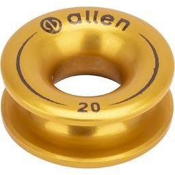 Allen Aluminium Thimble 20mm x 8mm-Gold