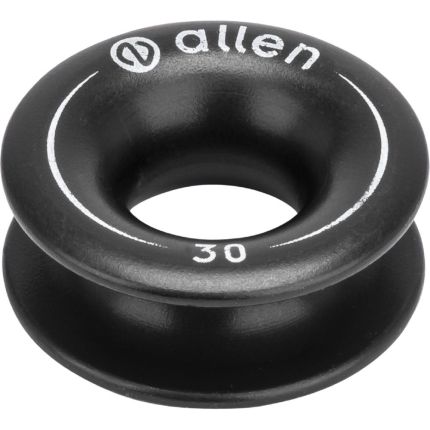 Allen Aluminium Thimble 30mm x 12mm Wide-Black