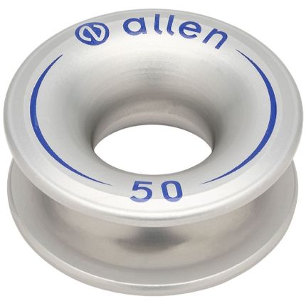Allen Aluminium Thimble 50mm Diameter 20mm Wide-Silver