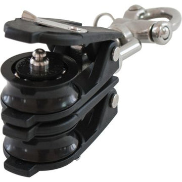 Allen 40mm Back To Back Snatch Blocks With Swivel