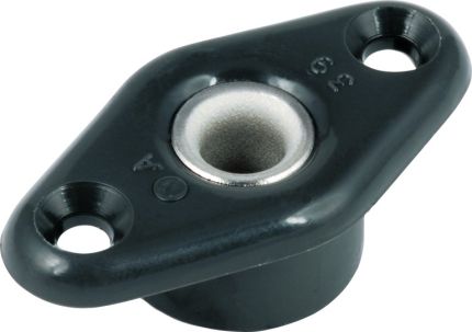 Allen Stainless Steel Lined Through Deck Bush 6mm Hole 2 Fixing