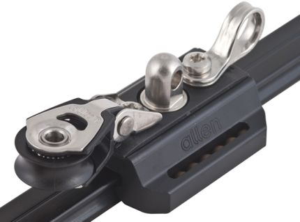 Allen Low Profile Traveller Car With P Clip and 20mm Block