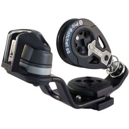 Allen Short Arm Self Aligning Mainsheet Jammer with Ratchet