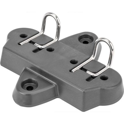 Allen Laser Cam Cleat Plate With Wire Fairleads