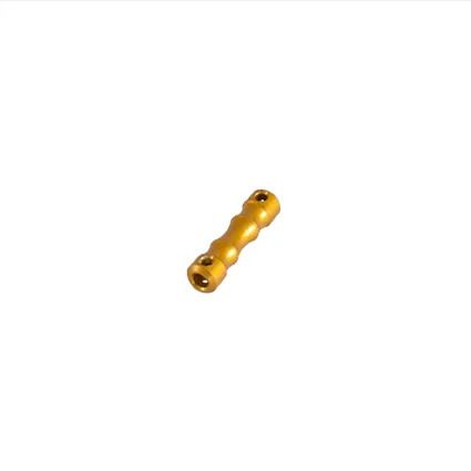 8MM Dog Bone-Gold