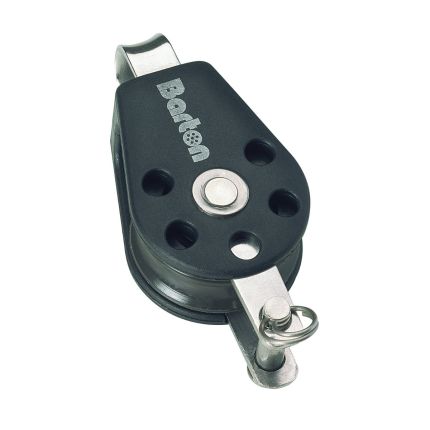 Barton Size 2 Plain Block Single Fix Eye & Becket