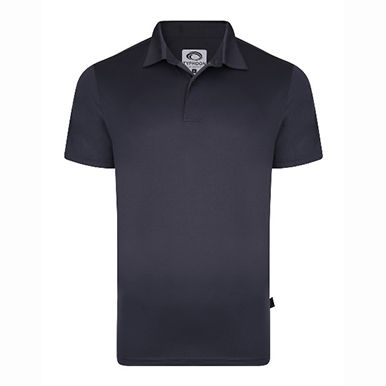 Typhoon Harlyn S/S Tech Polo - Men's-Graphite-XL