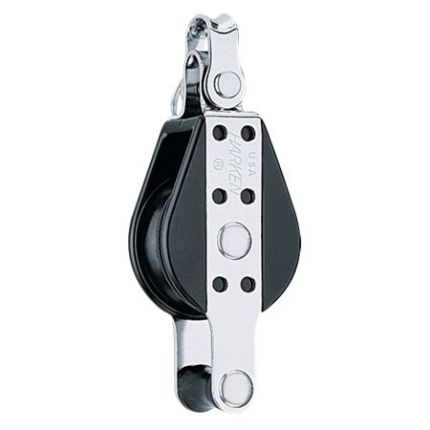 Harken 38 mm Big Bullet Block - Becket, Shackle