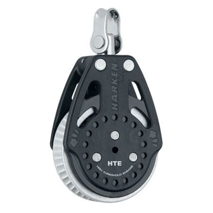 Harken 57mm Ratchamatic HTE Block - Swivel, 2 x Grip