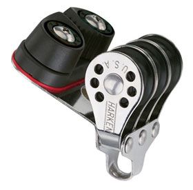Harken 22mm Micro Triple Block w/Cam Cleat