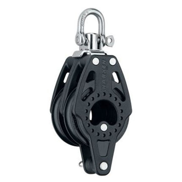 Harken 57mm Double Block - Swivel, Becket