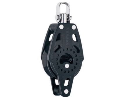 Harken 40mm Ratchet Block - Swivel, Becket