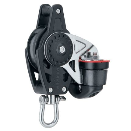 Harken 40mm Block with Swivel, Becket and Cam Cleat